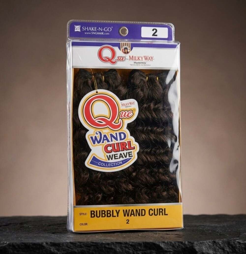 Que Natural Super Bulk 14" Milky Way 100%